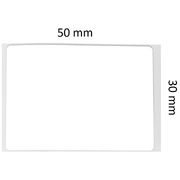 E-shop Niimbot Etiketten R 50 mm x 30 mm - 230 Stück Weiß für B21