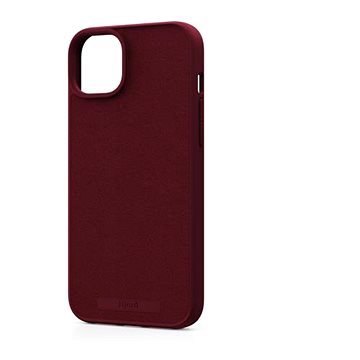 Njord Suede MagSafe Case for iPhone 15 Plus Red