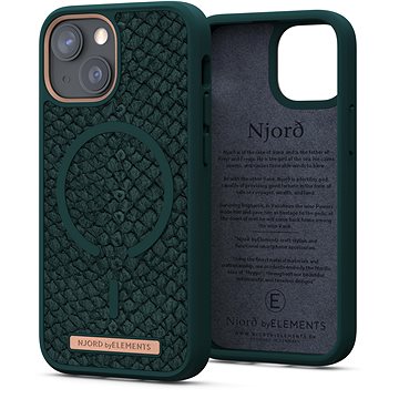 E-shop Njord Jord Case for iPhone 13 Mini Green