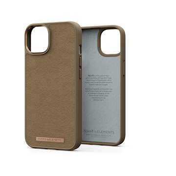 Njord iPhone 14 Comfort+ Case Camel