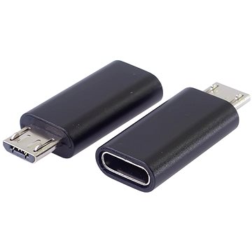E-shop PremiumCord Adapter USB-C Buchse - USB 2.0 Micro-B/Stecker