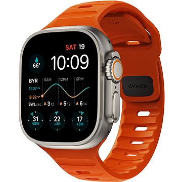 E-shop Nomad Sportarmband M/L Orange Apple Watch 42/44/45/Ultra 49mm