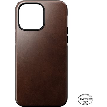 Nomad Modern Leather MagSafe Case Brown iPhone 14 Pro Max