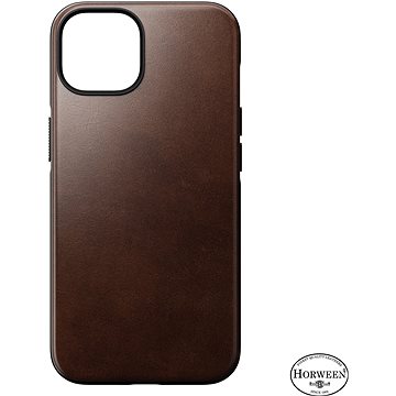 E-shop Nomad Modern Leather MagSafe Case Brown für iPhone 14