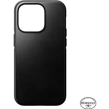 E-shop Nomad Modern Leather MagSafe Case Black iPhone 14 Pro