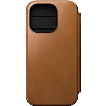 E-shop Nomad Modern Leather Folio English Tan iPhone 15 Pro