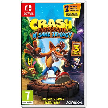 E-shop Crash Bandicoot N Sane Trilogy - Nintendo Switch
