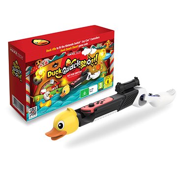 E-shop Duck, Quack, Shoot! Kit - hra a sada příslušenství pro Nintendo Switch