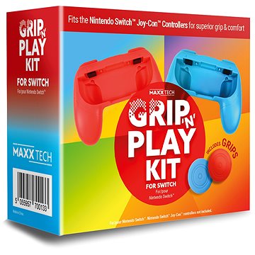 E-shop Grip 'n' Play Controller Kit - Zubehör für Nintendo Switch