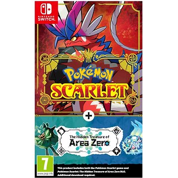 E-shop Pokémon Scarlet + Area Zero DLC - Nintendo Switch