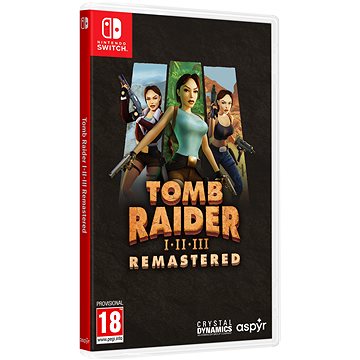 E-shop Tomb Raider I-III Remastered Starring Lara Croft - Nintentdo Switch