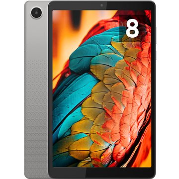 E-shop Lenovo Tab M8 (4. Gen 2024) 3GB/32GB Grau + Transparentes Gehäuse + Folie