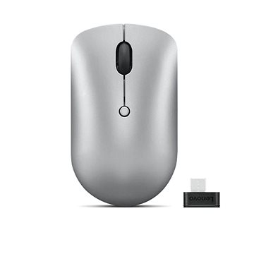E-shop Lenovo 540 USB-C Compact Wireless Mouse (Cloud Grey)