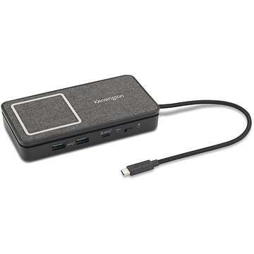Kensington SD1700p USB-C Dual 4K Portable Docking Station with Qi Charging