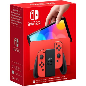 E-shop Nintendo Switch (OLED Modell) Mario Red Edition
