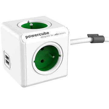 PowerCube Extended USB zelená