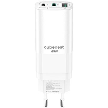 E-shop CubeNest S3D0 GaN Adapter 65W weiß