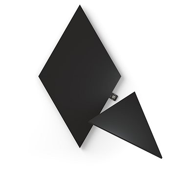 E-shop Nanoleaf Shapes Black Triangles Expansion Pack 3PK