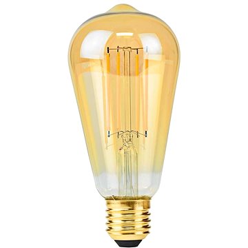 E-shop Nedis LED žárovka, E27, ST64, 4,9 W, 470 lm, 2100 K, retro