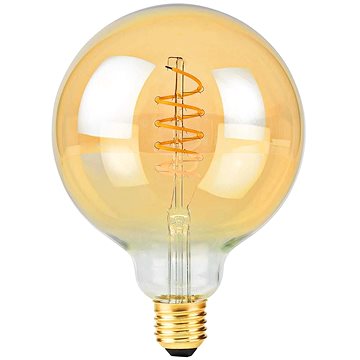 E-shop Nedis LED žárovka, E27, G95, 3,8 W, 250 lm, 2100 K, extra , retro