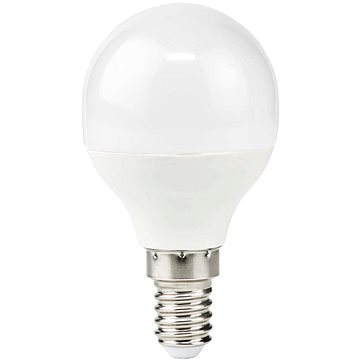 E-shop Nedis LED žárovka, E14, G45, 4,9 W, 470 lm, 2700 K