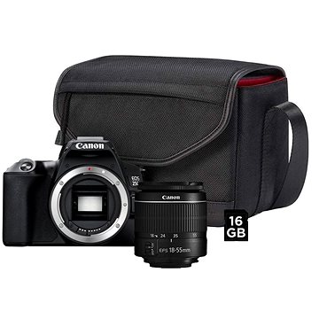 Canon EOS 250D černý + EF-S 18-55 mm f/3,5-5,6 DC III Value Up Kit