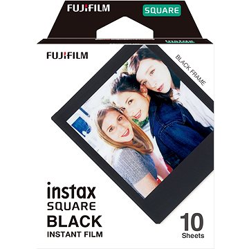 E-shop FujiFilm Film Instax Square Black Frame 10 Stück