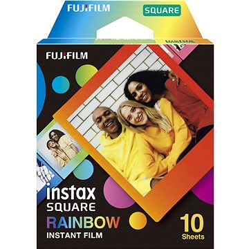 E-shop FujiFilm film Instax Square Rainbow - 10 Stück