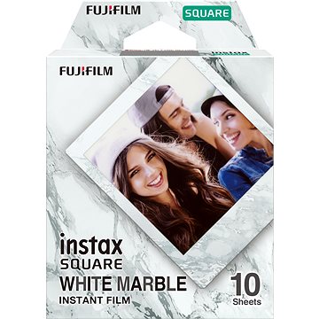 E-shop FujiFilm Film Instax Square White Marble 10 Stück