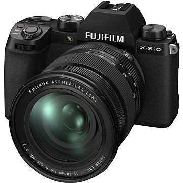 E-shop Fujifilm X-S10 + XF 16-80 mm f/4.0 R OIS WR - schwarz