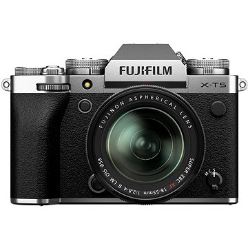 E-shop Fujifilm X-T5 Gehäuse silber + XF 18-55 mm f/2.8-4.0 R LM OIS