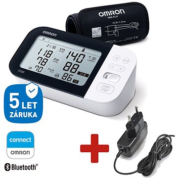E-shop Omron M7 Intelli IT AFIB digitales Manometer mit Bluetooth Smart-Verbindung zum Omron Connect, beque, 5 Jahre Garantie