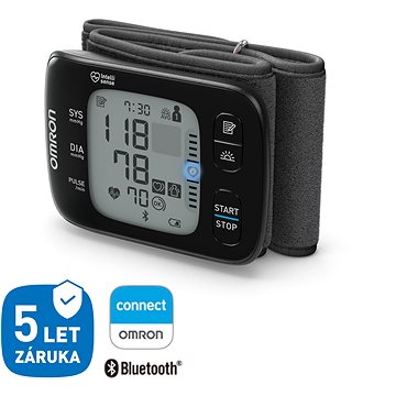 E-shop OMRON RS7 Intelli IT Blutdruckmessgerät für das Handgelenk, 5 Jahre Garantie
