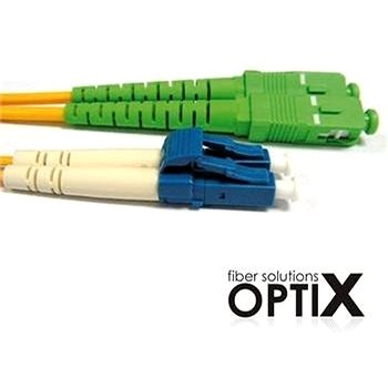 OPTIX SC/APC-LC optický patch cord 09/125 1m G657A