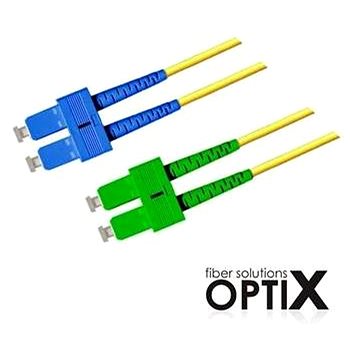OPTIX SC/APC-SC optický patch cord 09/125 0,5m G657A