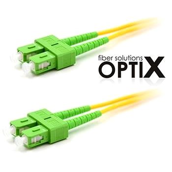 OPTIX SC/APC-SC/APC optický patch cord 09/125 0,25m G657A