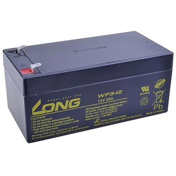 E-shop Long 12V 3Ah Bleibatterie F1 (WP3-12)