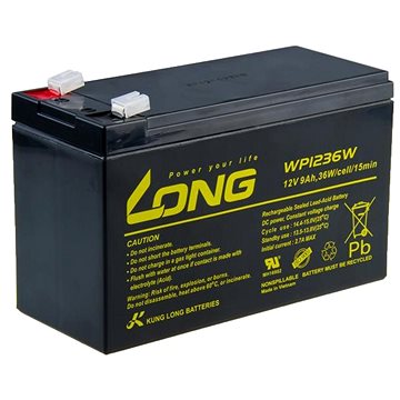 E-shop Long 12V 9Ah Bleibatterie HighRate F2 (WP1236W)