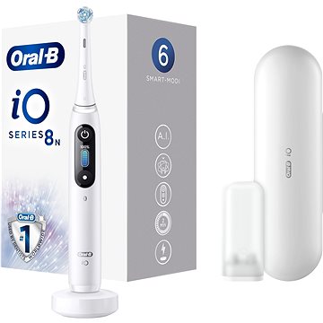 E-shop Oral-B iO Series 8 White Alabaster Magnetische Zahnbürste