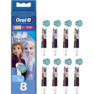 E-shop Oral-B Kids Ice Kingdom 2 Bürstenköpfe für elektrische Zahnbürste, 4 Stück 2x