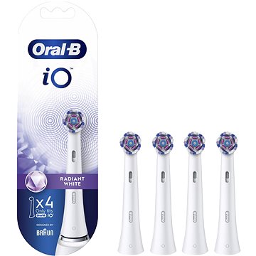 E-shop Oral-B iO Radiant White Zahnbürstenköpfe - 4 Stück