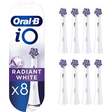 E-shop Oral-B iO Radiant White Zahnbürstenköpfe, 8 Stück