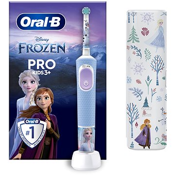 Oral-B Pro Kids Ledové Království S Designem Od Brauna s pouzdrem