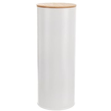 E-shop ORION WHITELINE Dose aus Blech/Bambus für Spaghetti - Ø 11 cm