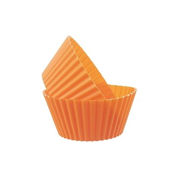 E-shop Orion Silikon Cupcake Form Muffins - 6 Stück - orange