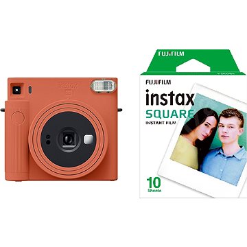 E-shop Fujifilm Instax Square SQ1 orange + 10x Fotopapier