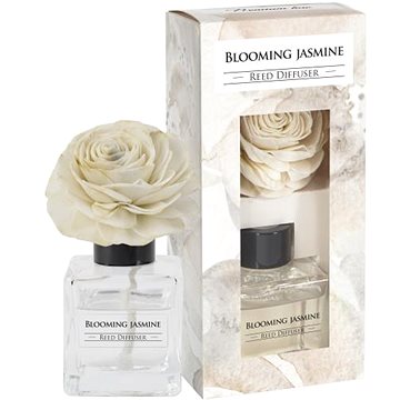 BISPOL aroma difuzér s květem Blooming Jasmine 80 ml