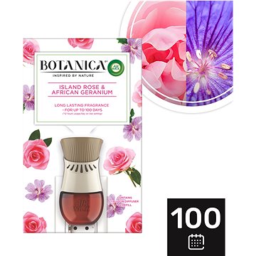 Botanica by Air Wick Electric Exotická růže a africká pelargónie 19 ml