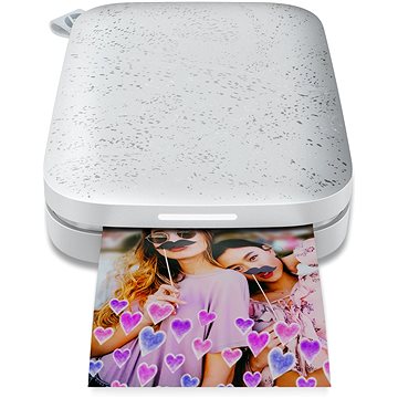 HP Sprocket 200 Photo Printer Luna Pearl (1AS85A)
