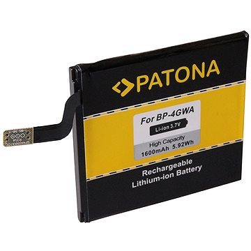 E-shop PATONA Handy-Akku für Nokia BP-4GWA 1600mAh 3,7V Li-Ion